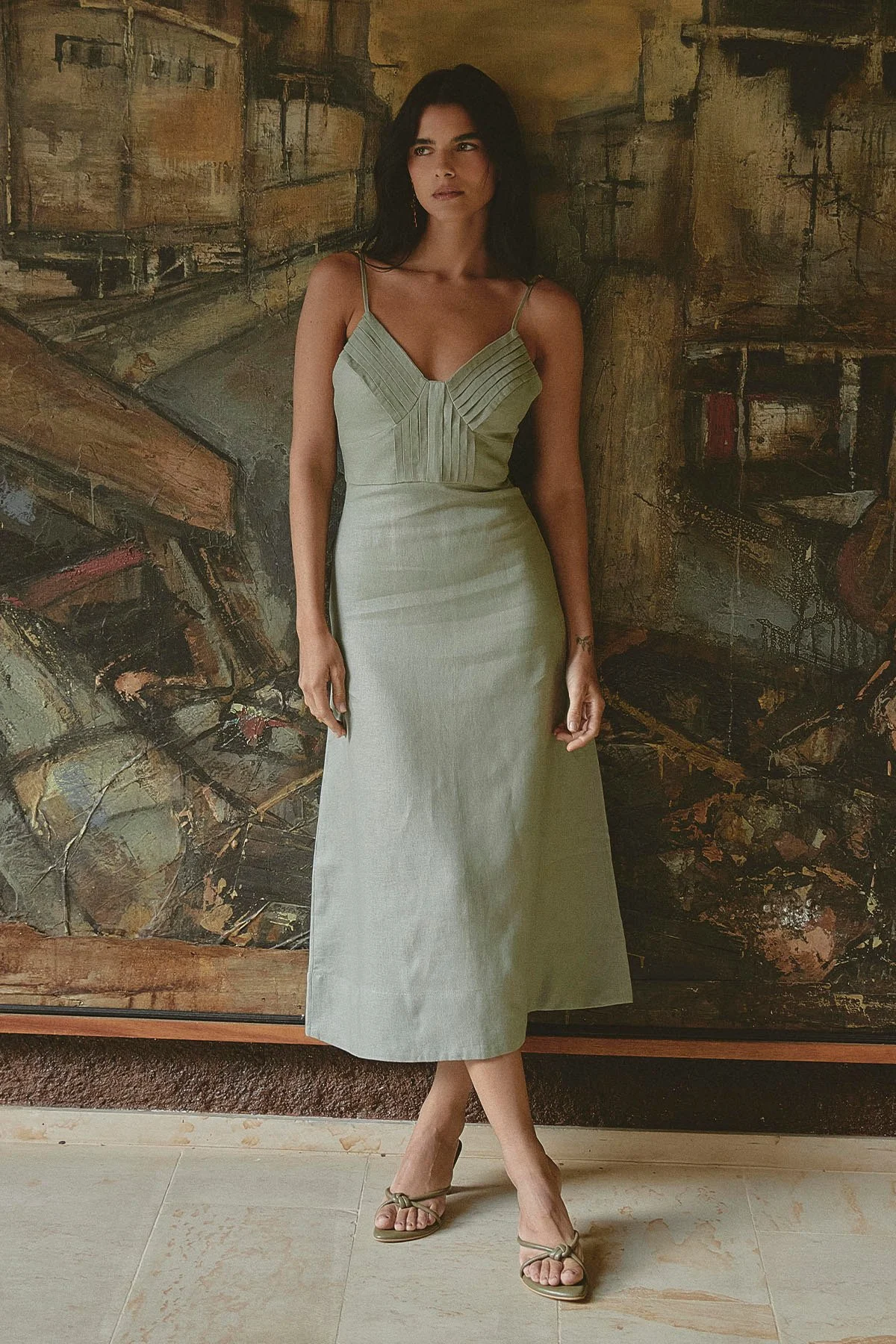 VESTIDO LARGO ALMA TERRENA