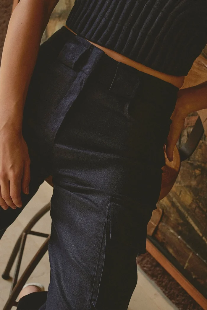 PANTALON CARGO ALMA CELESTE - Imagen 3