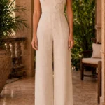 ENTERIZO PANTALON FLORES ALMA ARENA