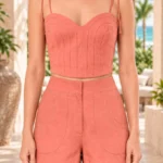 TOP PESPUNTE ALMA ROSA